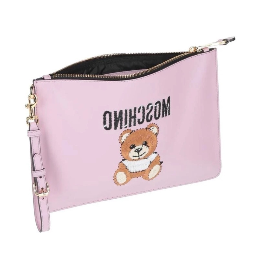 Moschino Teddy Bear Pouch - Picture 3 of 3